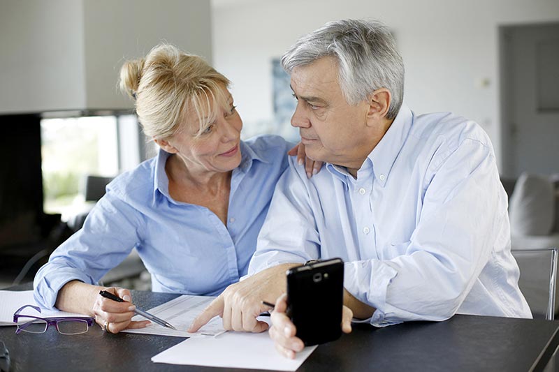 Financial advice for retired couples on age pension assets test